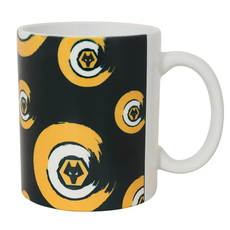 Wolverhampton Wanderers Store | Shop Official Swirl Mug Wolves Gear